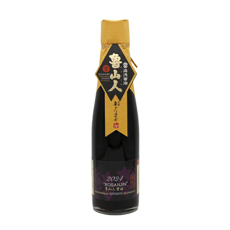 汤浅酱油 鲁山人酱油 2024 用神奇的大豆和小麦制成的神奇酱油 200ml