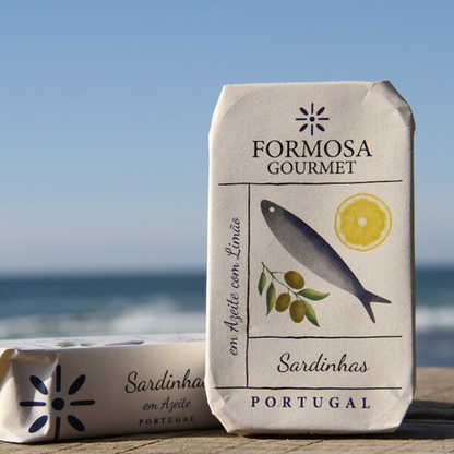 FORMOSA GROUMET Sardines marinated in olive oil lemon flavor