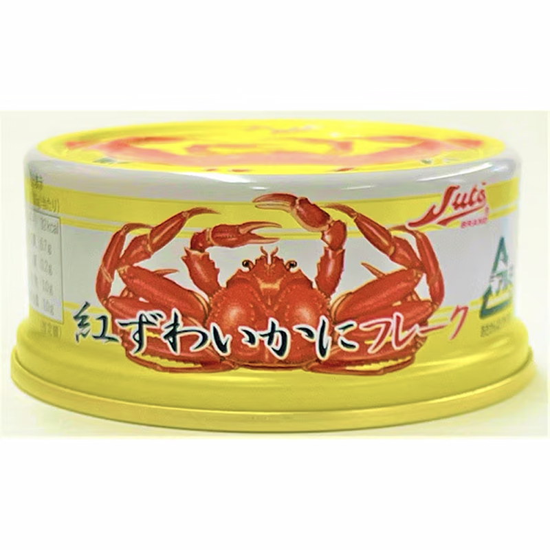 canned food Red snow crab flakes 55g