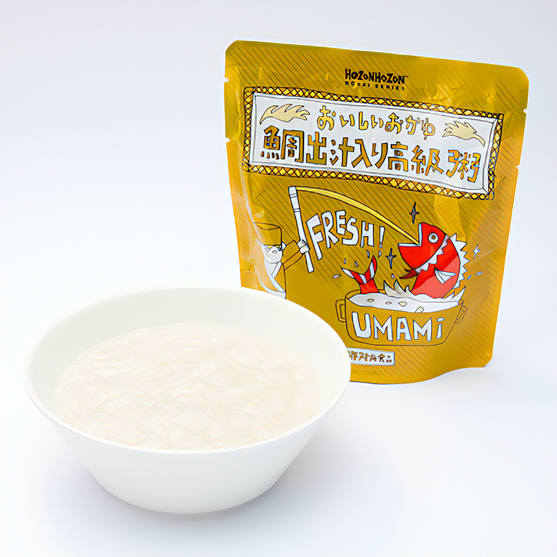 Yokohama Okadaya HOZONHOZON Delicious porridge sea bream broth luxury porridge