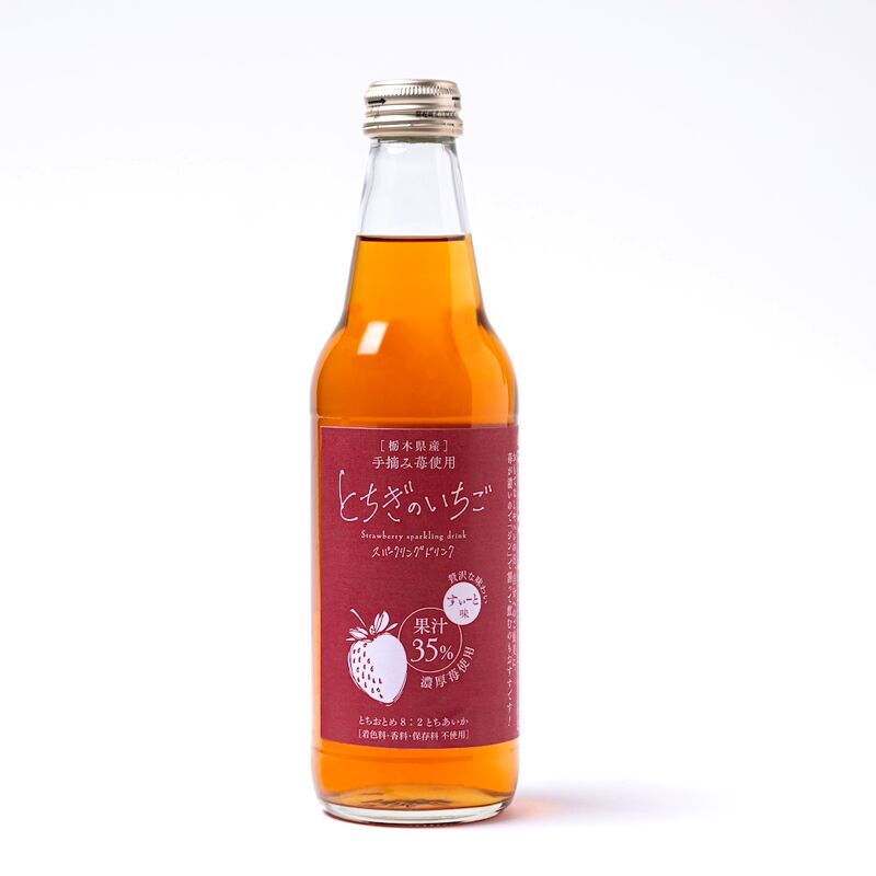 栃木草莓氣泡飲料4瓶裝