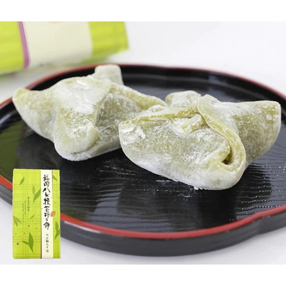 Fukuoka Yame Matcha folding mochi Tsubu 8 pieces with bean paste