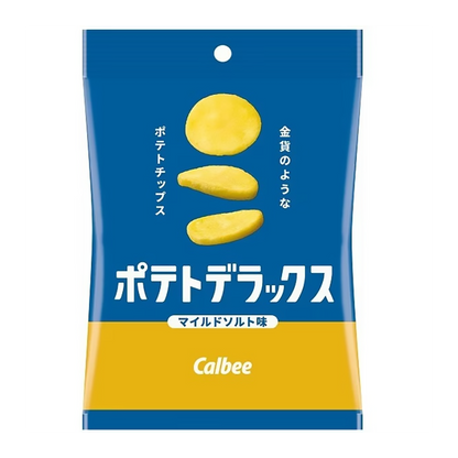 Calbee Potato Deluxe Mild Salt Flavor 50g