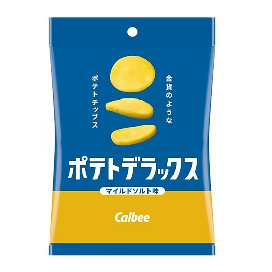 Calbee Potato Deluxe Mild Salt Flavor 50g