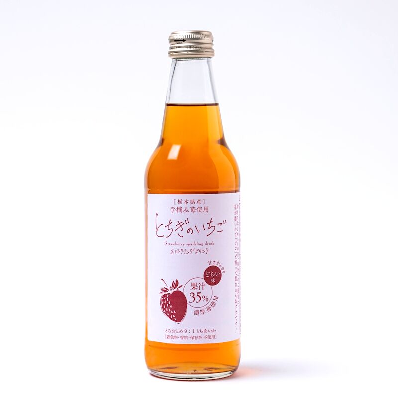 栃木草莓氣泡飲料4瓶裝