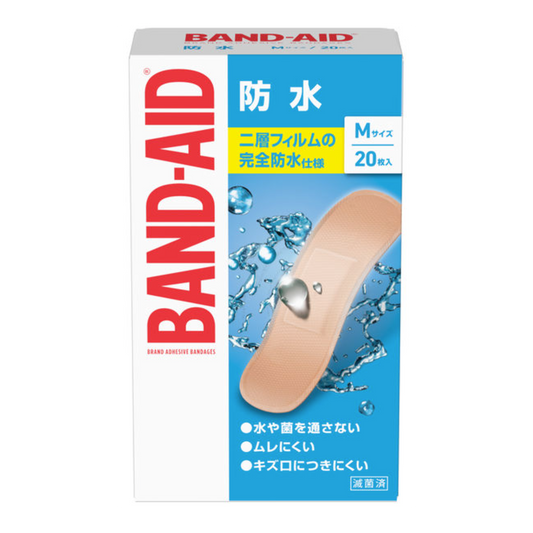 Band-aid waterproof M size 20 pieces