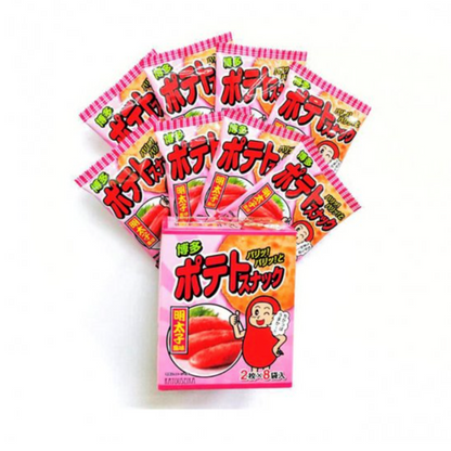 Potato snack mentaiko flavor 2 pieces x 8 bags