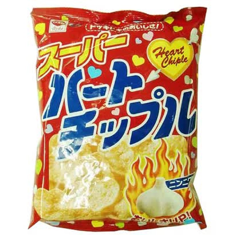 Risuka 超级爱心薯片 大号 63g [零食]