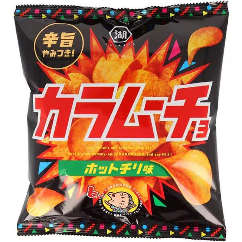 Koikeya Karamuucho 薯片 辣椒味 55g [零食]