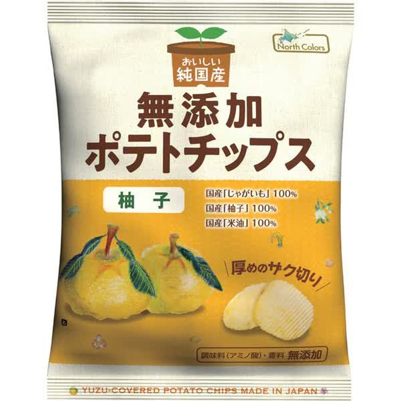 North Colors 纯正日本柚子薯片