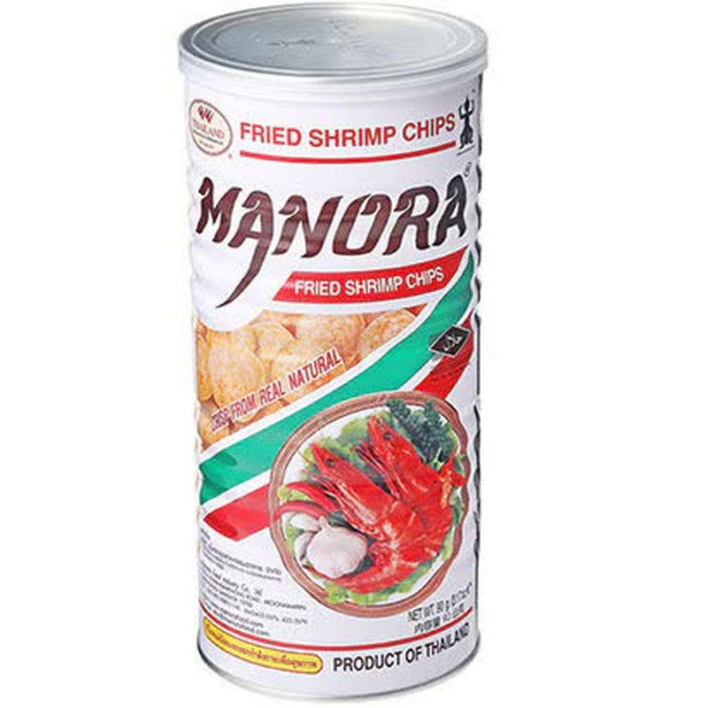 Manola 炸虾片（罐装）90g