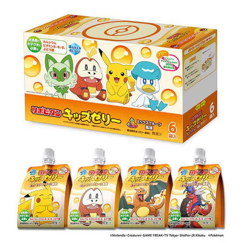 Taisho Pharmaceutical Lipovitan Kids Jelly MF 125g 6 pieces [Soft drink]