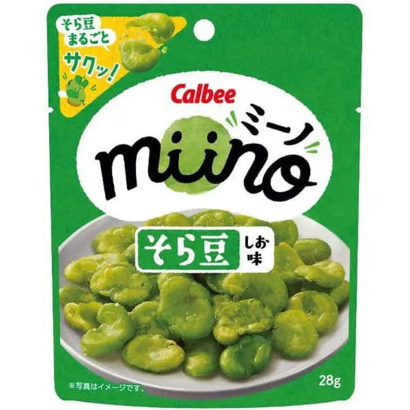 卡乐比miino蚕豆盐味28g