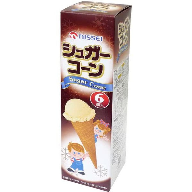 Nissei Sugar Cone 6 pieces