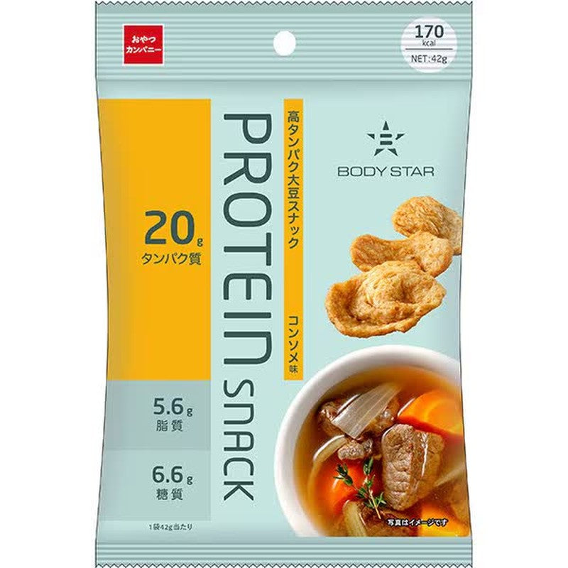 Oyatsu Company BODY STAR 蛋白质零食清汤味 42g