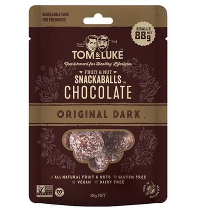 Tom and Luke Fruit & Nut Balls Original Dark 88 (8 pieces)