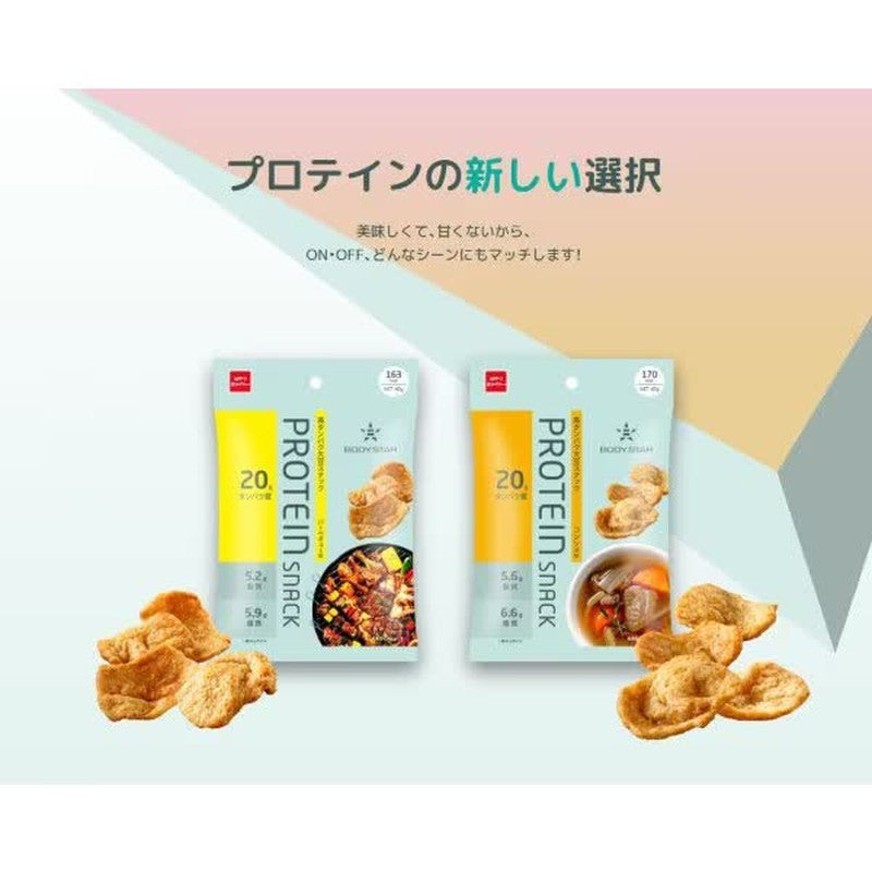 Oyatsu Company BODY STAR 蛋白质零食（烧烤味）40g