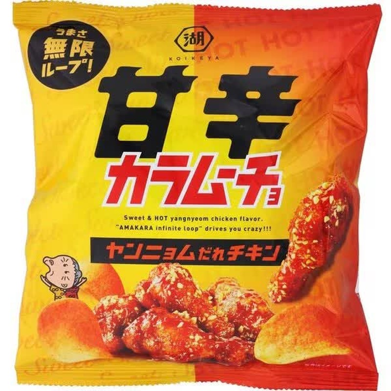湖池屋甜辣卡拉姆乔杨叶鸡 53g
