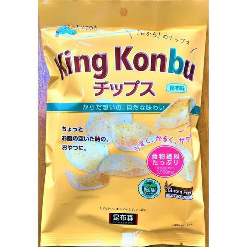 Konbumori King昆布片，昆布味，50g