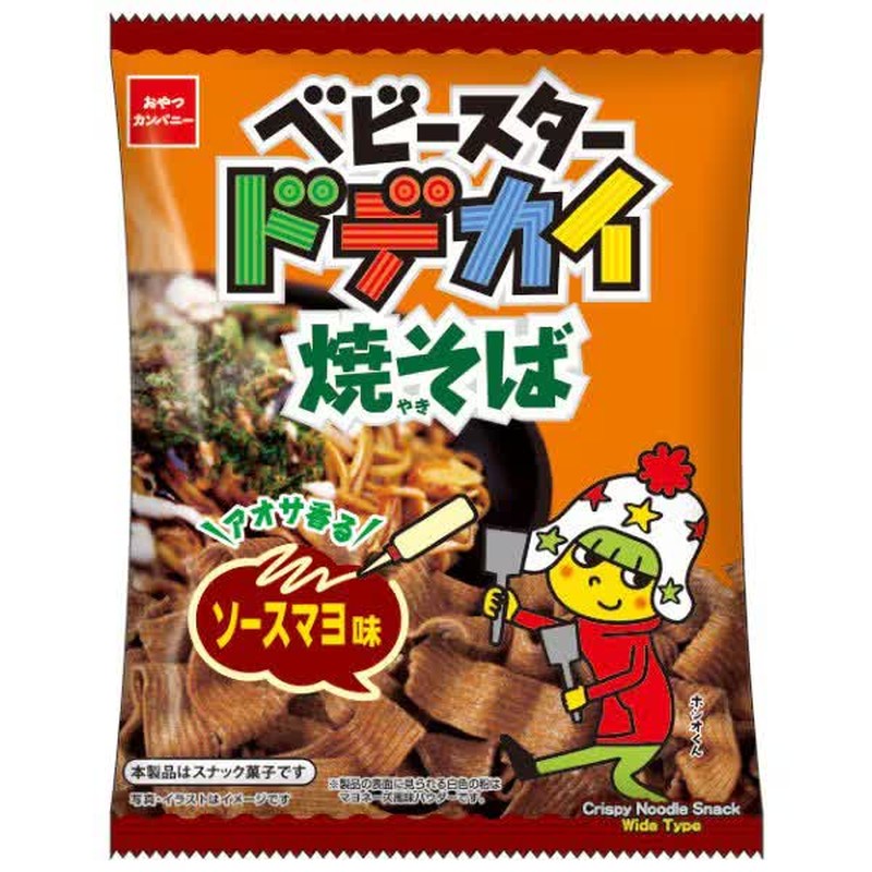 Oyatsu Company Dodekai 炒面酱 蛋黄酱味 67g