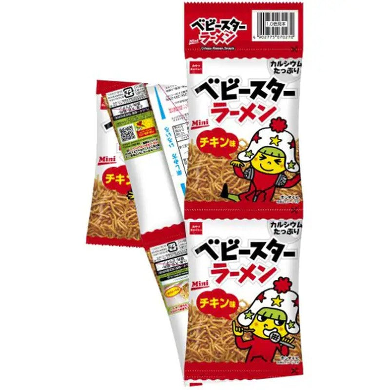 Oyatsu Company Baby Star 拉面 鸡肉味 5钩套装 95g