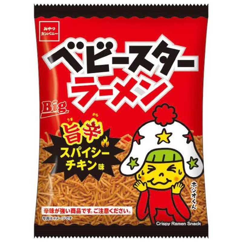 Oyatsu Company 宝贝星辣鸡肉味 65g