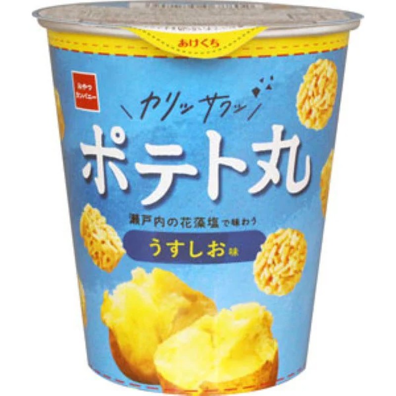 Oyatsu Company Cup Potato Round Light Salt Flavor 55g