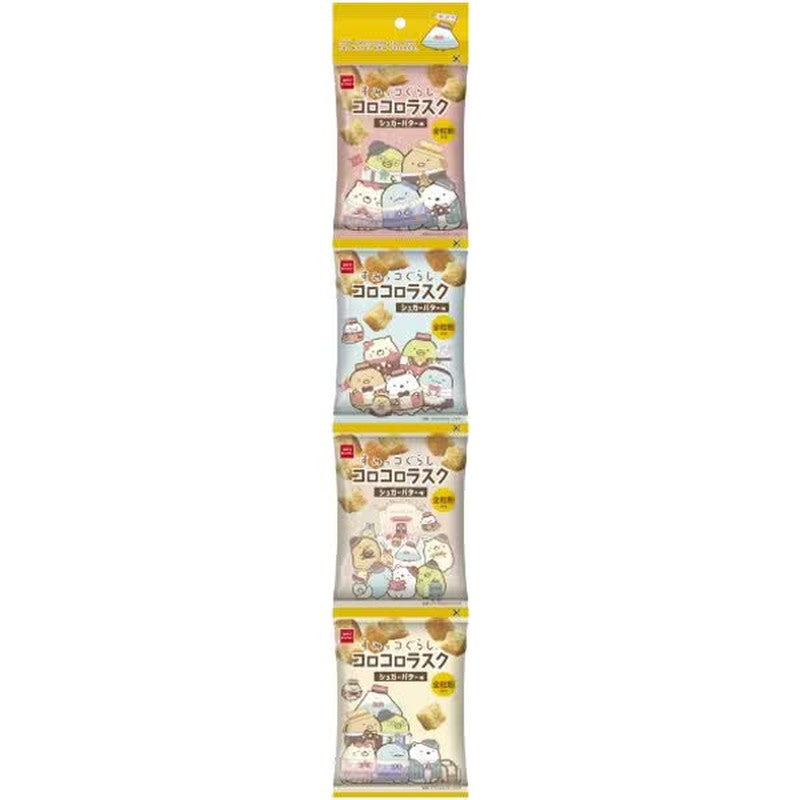 Oyatsu Company Sumikko Gurashi Korokoro Rusk 糖黄油味 4 块 36g
