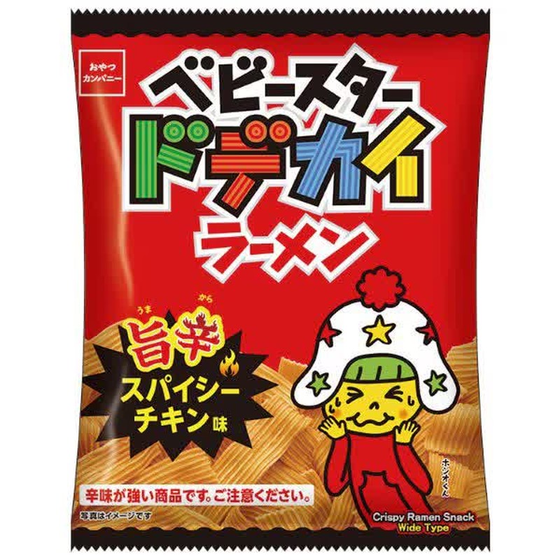 Oyatsu Company Dodekai拉面 辣鸡肉味 62g