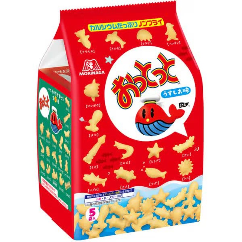 森永公司奥托托<light salt flavor>5袋</light>