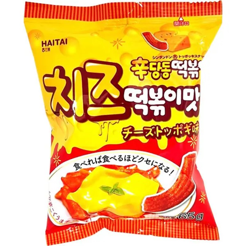 海泰太平洋 麻辣丹东炒年糕 零食芝士炒年糕味 65g