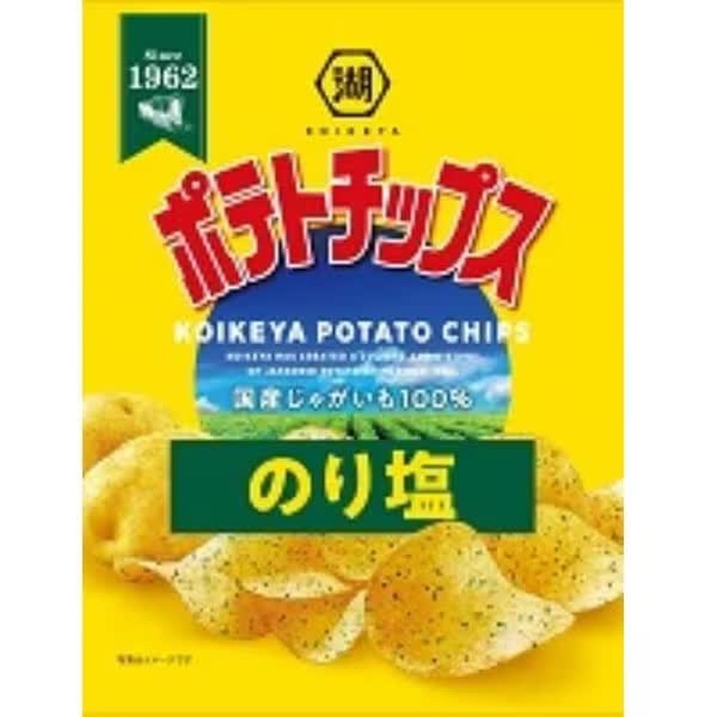 Koikeya Potato Chips Seaweed Salt 60g