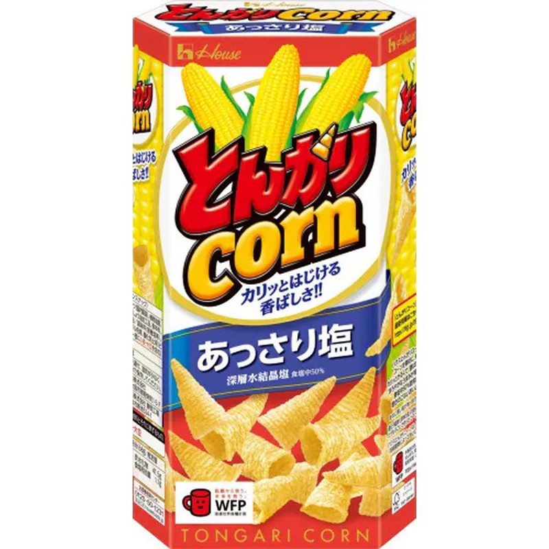 House Foods Tongari 淡盐玉米 68g