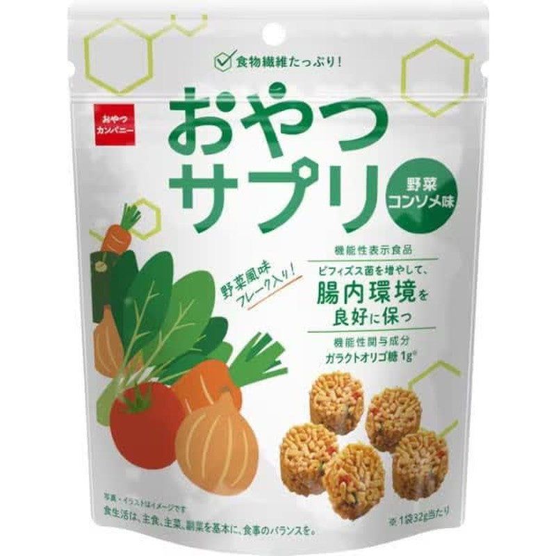 Oyatsu Company Oyatsu 营养补充蔬菜清汤口味 32g
