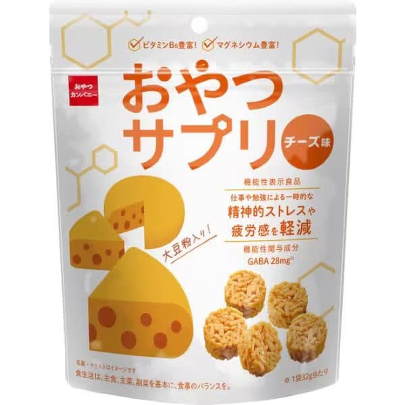 Oyatsu Company Oyatsu 营养补充剂 奶酪味 32g