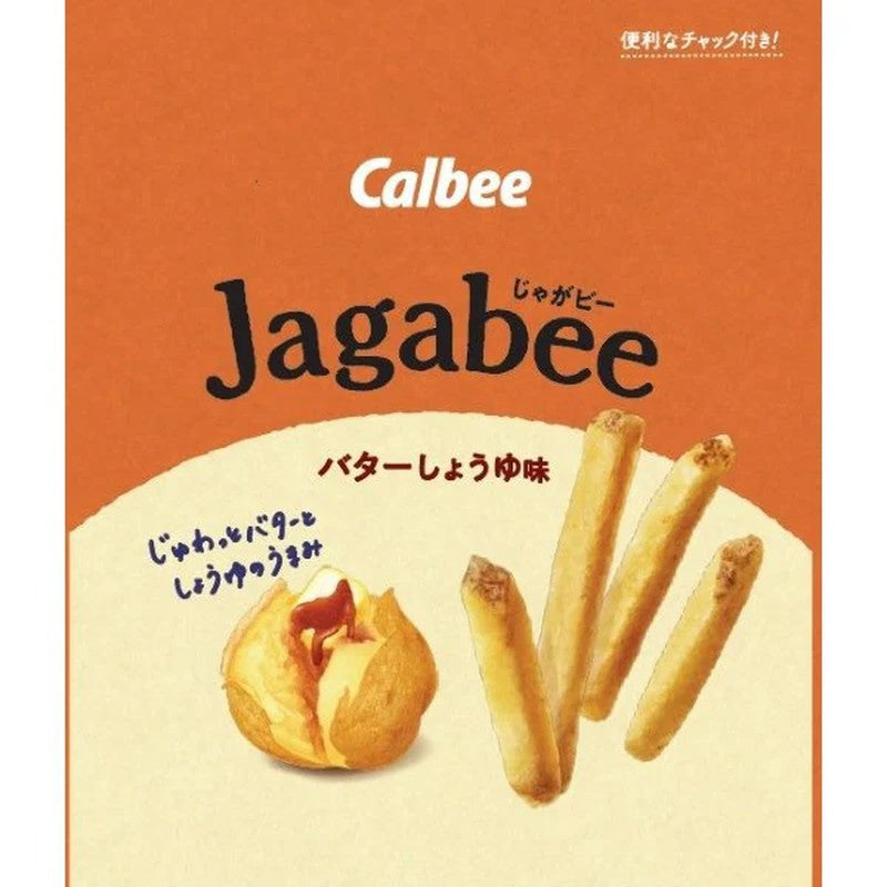 Calbee Jagabee 黄油酱油味 38g