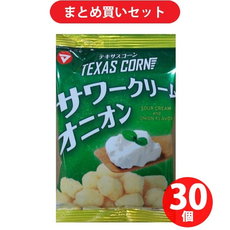 松山制果 德克萨斯玉米酸奶油洋葱味 15g 30个装