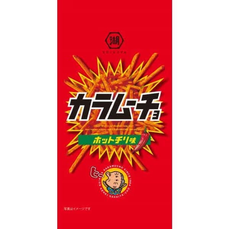 湖池屋细长袋装棒 卡拉姆乔 辣椒味 34g