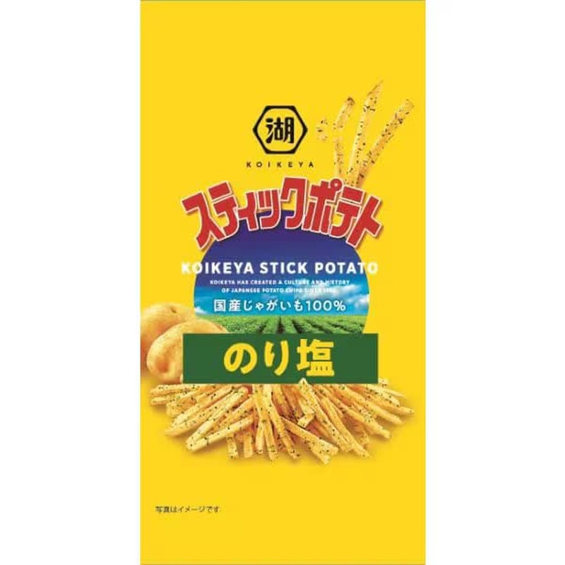 湖池屋细长条土豆条（含海藻盐）34g