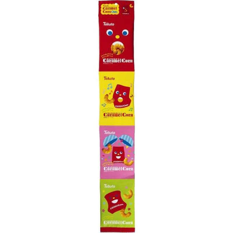 Tohato Caramel Corn 4-pack 10g x 4 bags