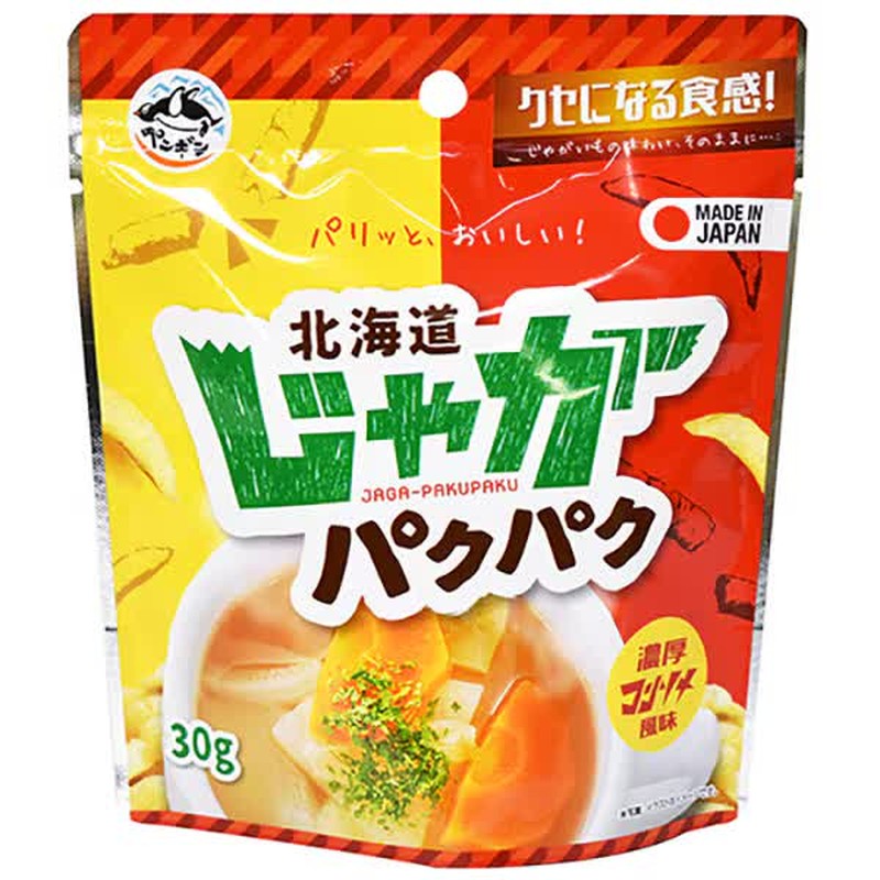 企鹅北海道 Jaga Pakupaku 浓郁清汤味 30g