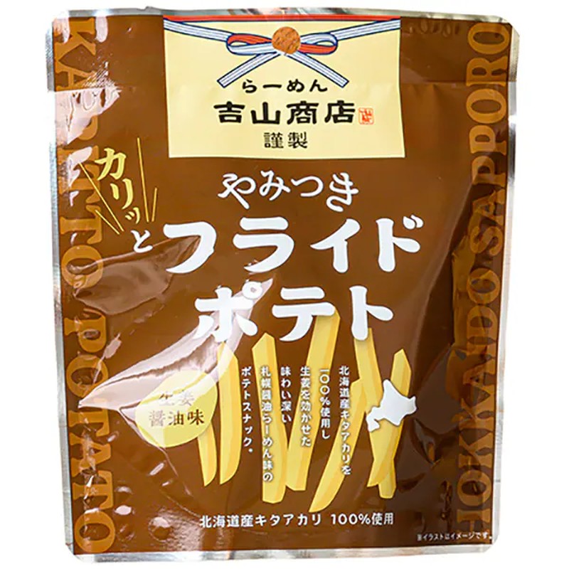 企鹅吉山商店 上瘾香脆薯条 姜汁酱油味 30g