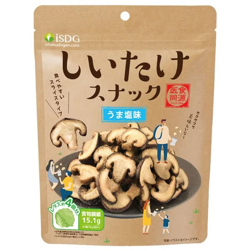 Ishokudogen.com isdg 香菇零食 鲜味盐味 70g