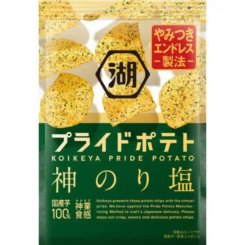 Koikeya Pride Potatoes, God Nori Salt, 55g