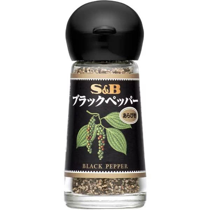 S&amp;B Foods 黑胡椒（粗磨） [15g]