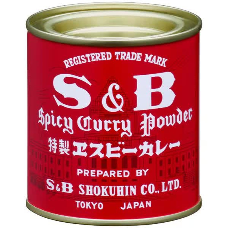 S&amp;B Foods 紅罐咖哩粉 84g [咖哩粉]