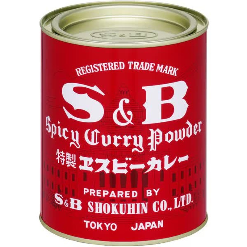 S&B Foods Commercial Red Can Curry Powder 400g [Curry Powder]