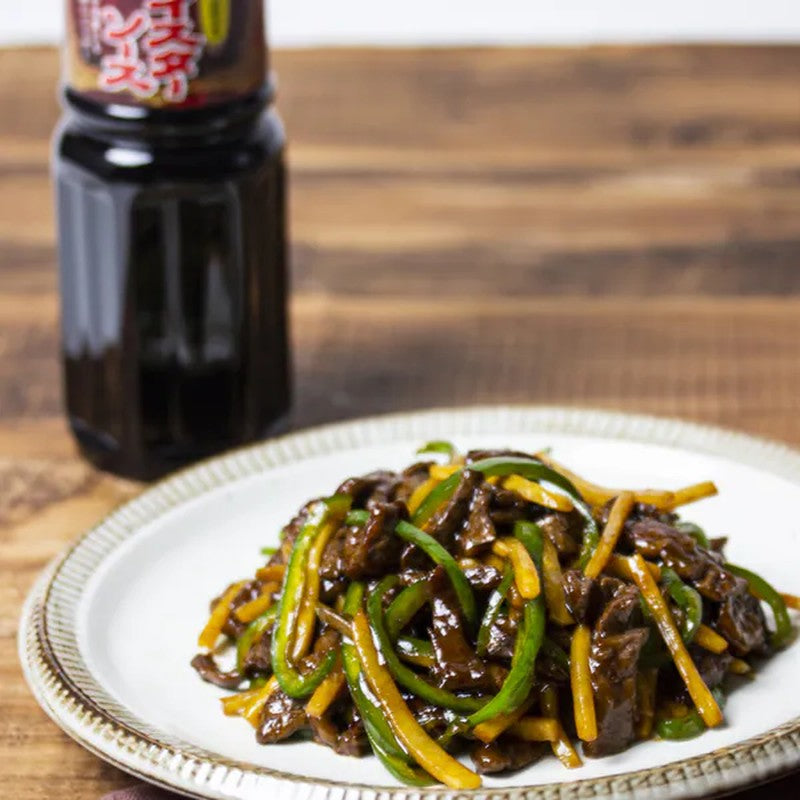 YUKI Foods Oyster Sauce/Made with Japanese Oyster Extract [585g]