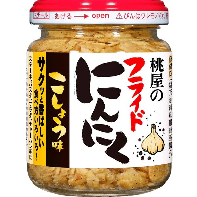 桃屋炸蒜蓉辣椒味 40g