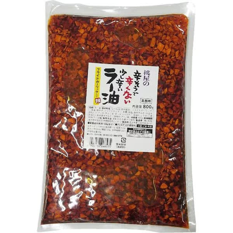 桃屋微辣辣椒油（商用）800g